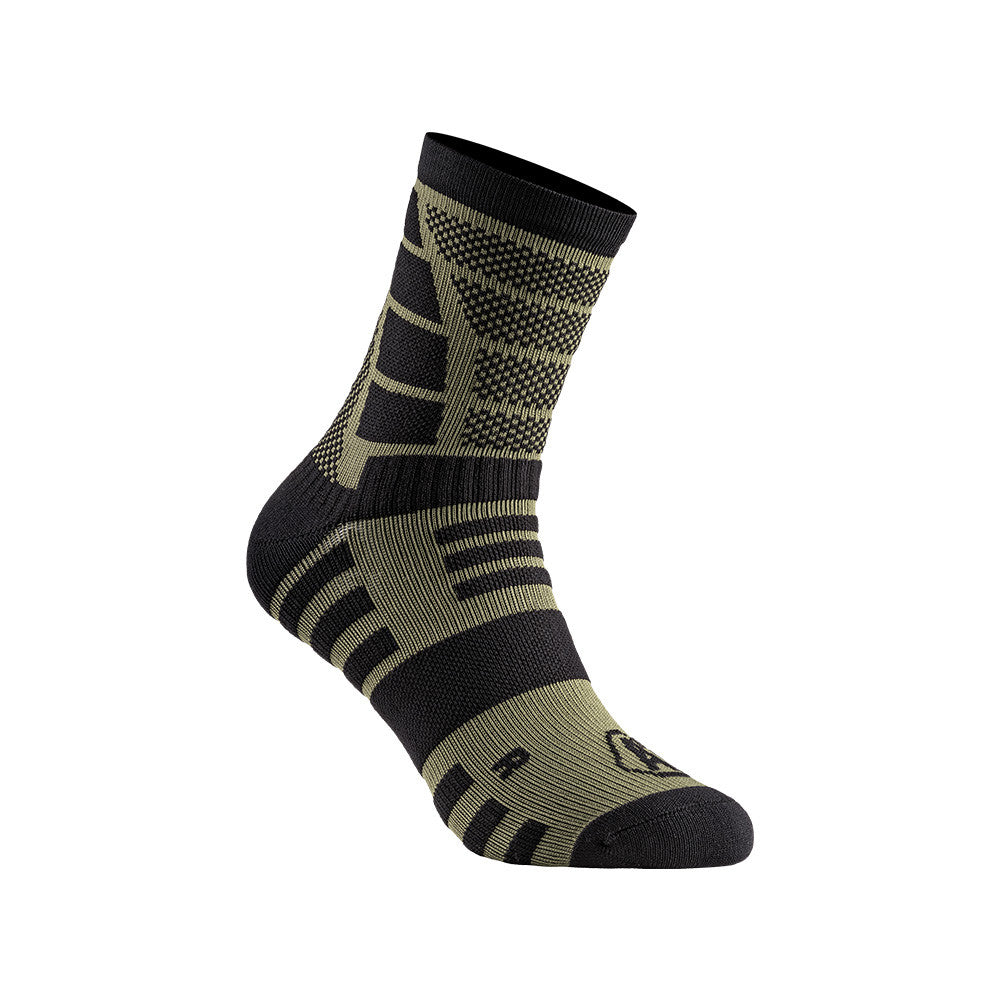 A10 EQUIPMENT SUMMER SOCKS IMPACT 7" OLIVE