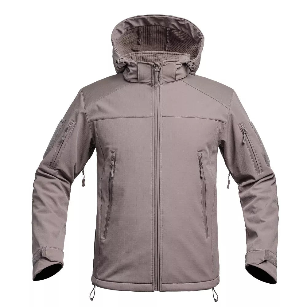 A10 EQUIPMENT FIGHTER SOFTSHELL JACKE V2 FRANZÖSISCHES TERRA BRAUN