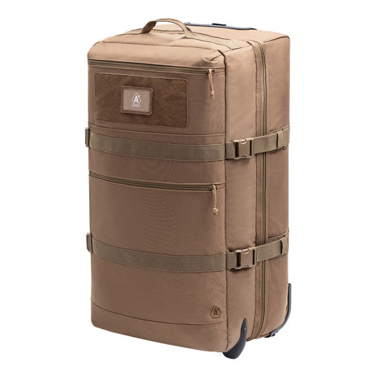A10 EQUIPMENT TRANSPORTTASCHE TRANSALL MIT ROLLEN COYOTE TAN + TSA SCHLOSS