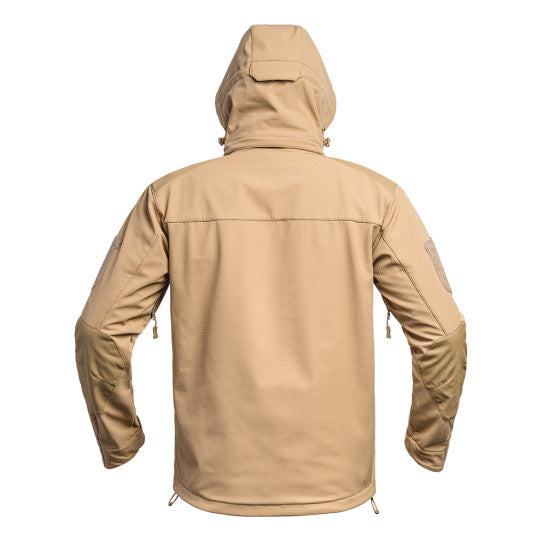 A10 EQUIPMENT FIGHTER SOFTSHELL JACKE V2 TAN