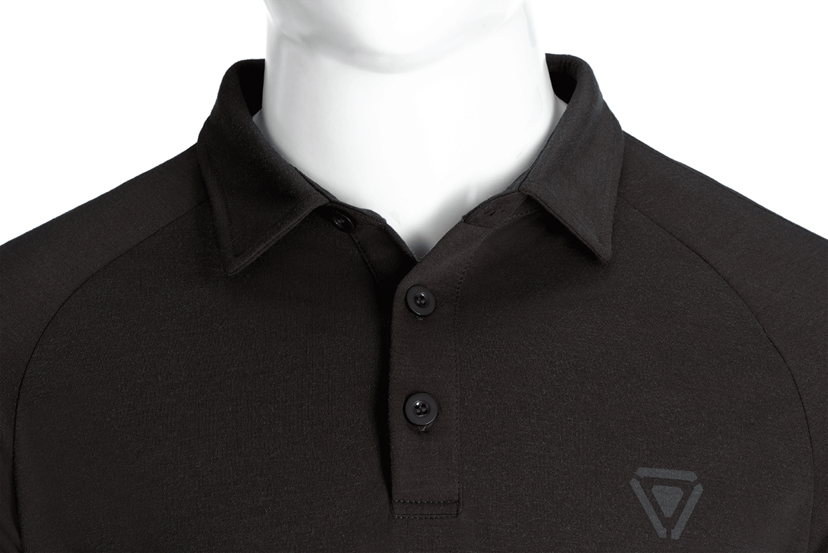 T.O.R.D. PERFORMANCE POLO SHIRT SCHWARZ