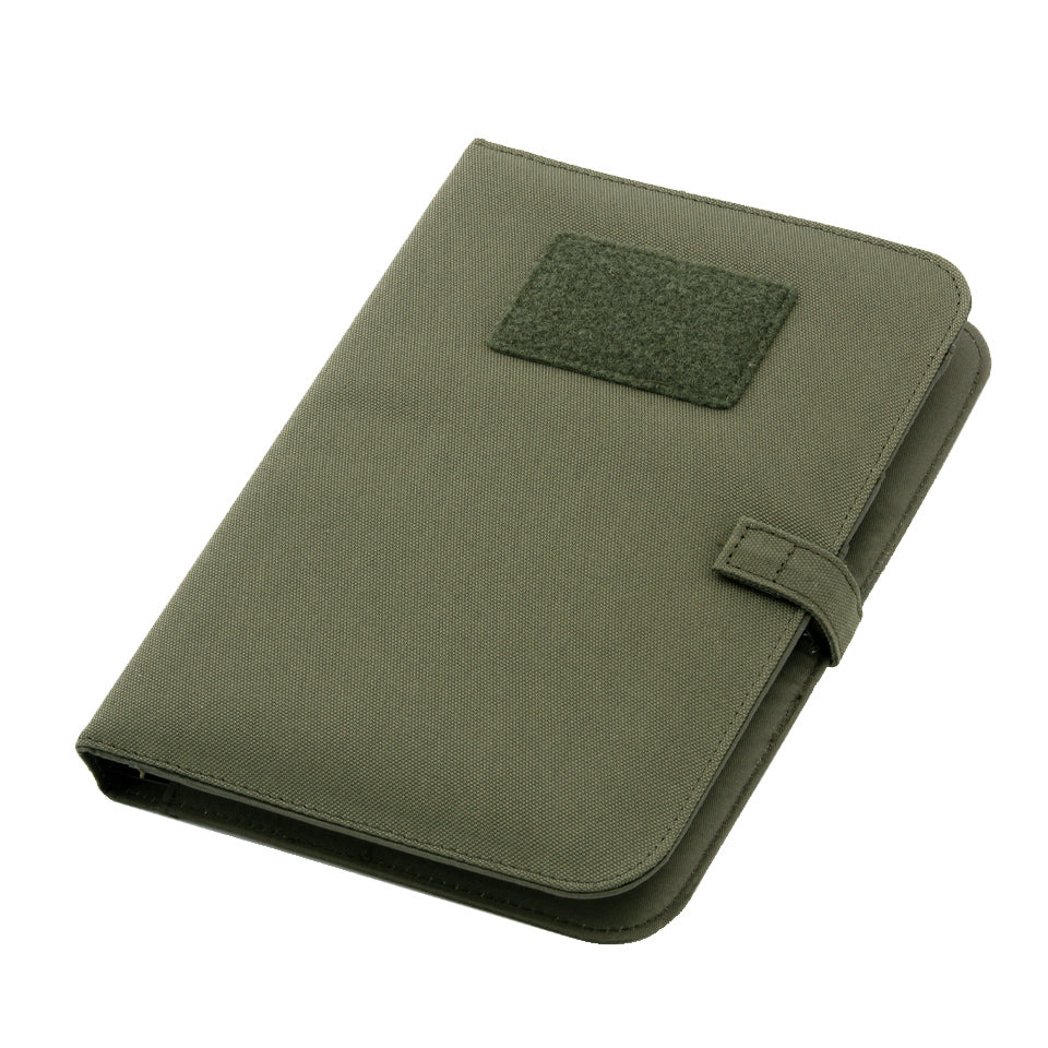 GEPOLSTERTES OUTDOOR NOTIZBUCH OLIVE LARGE