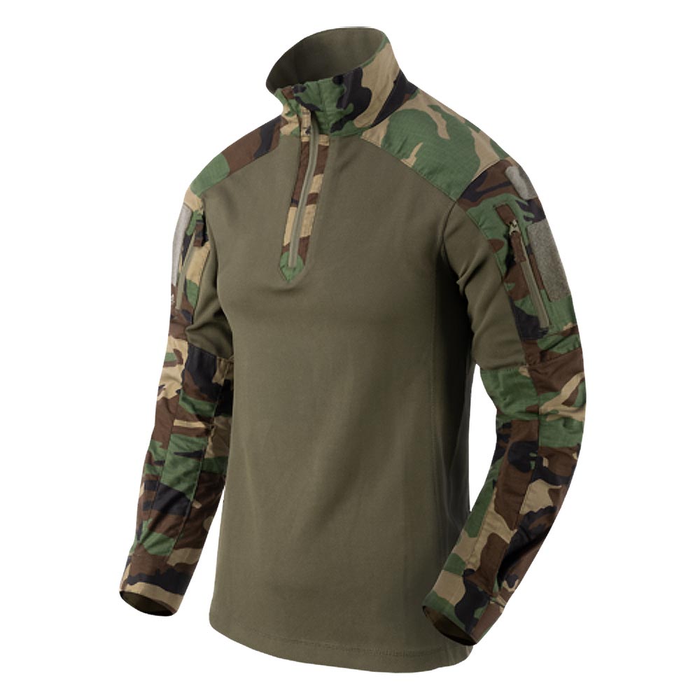 HELIKON-TEX MCDU COMBAT SHIRT® - NyCo US WOODLAND