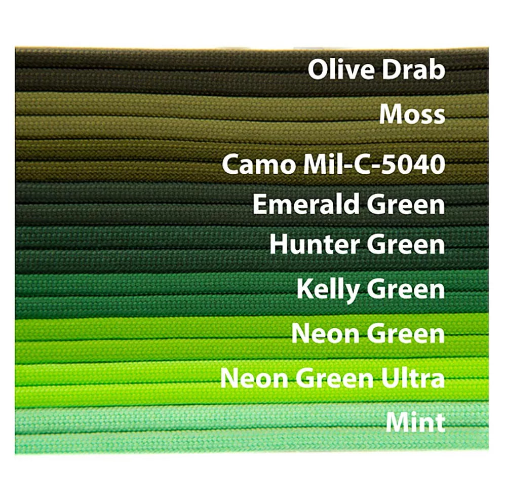 US PARACORD 550 OLIVE METERWARE