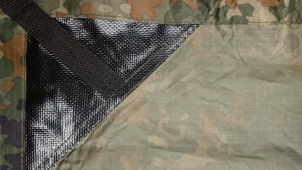 TARP RIPSTOP STEINGRAU OLIVE 3X3 METER