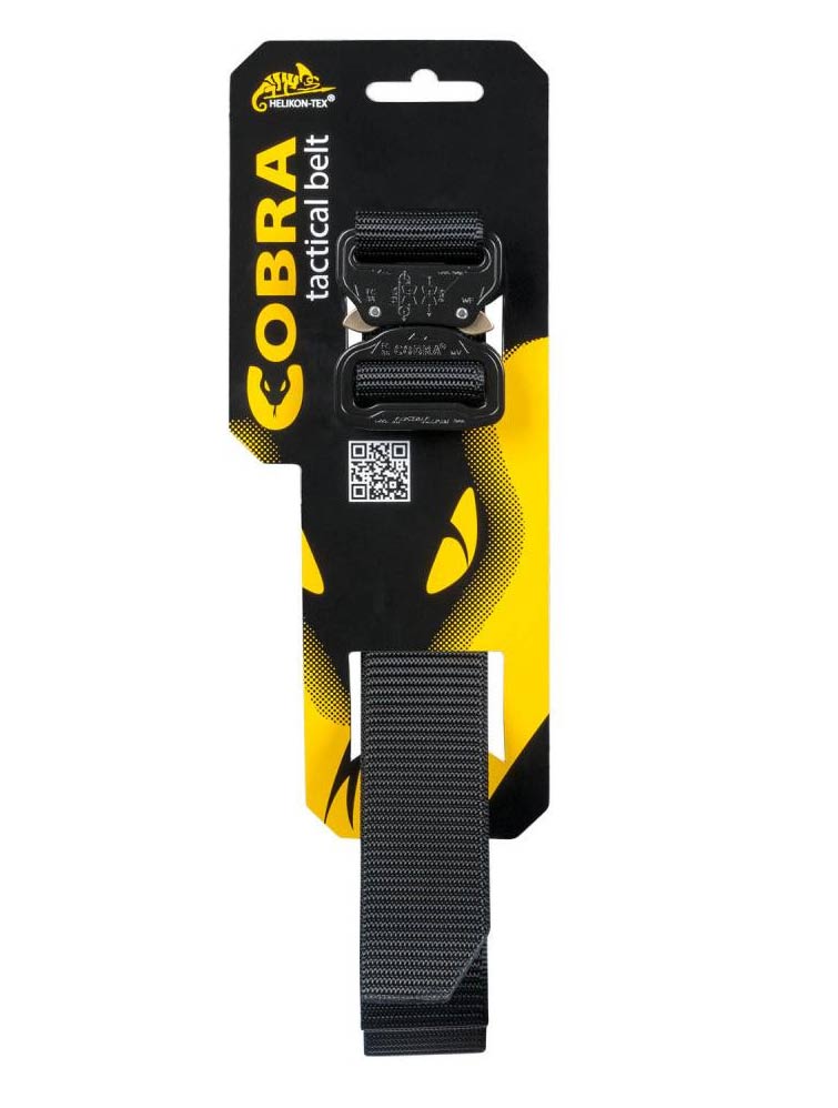 HELIKON TEX COBRA TACTICAL BELT FC38 SCHWARZ