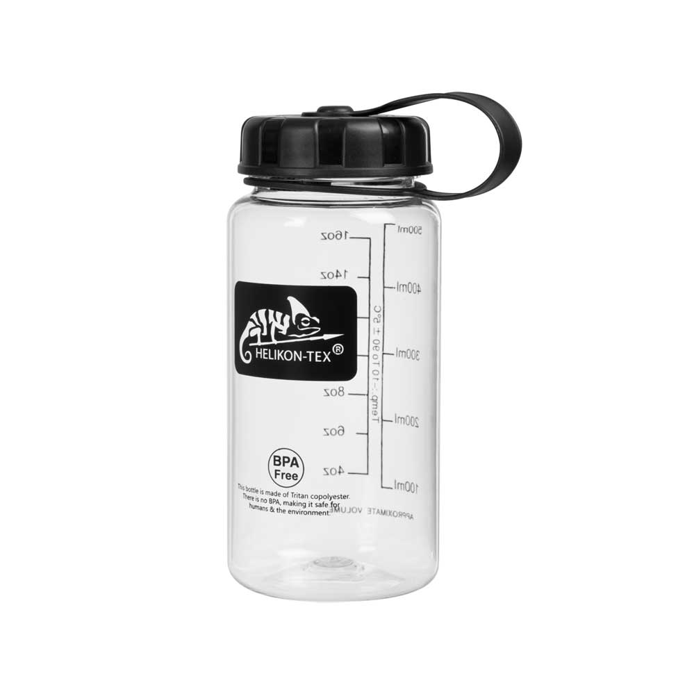 HELIKON-TEX TRITAN™ OUTDOOR BOTTLE WIDE MOUTH 550ML CLEAR