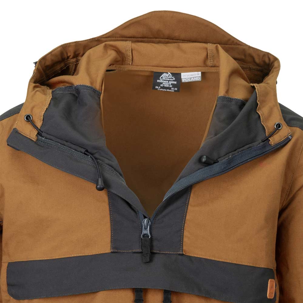 HELIKON-TEX WOODSMAN BUSHCRAFT ANORAK SCHWARZ