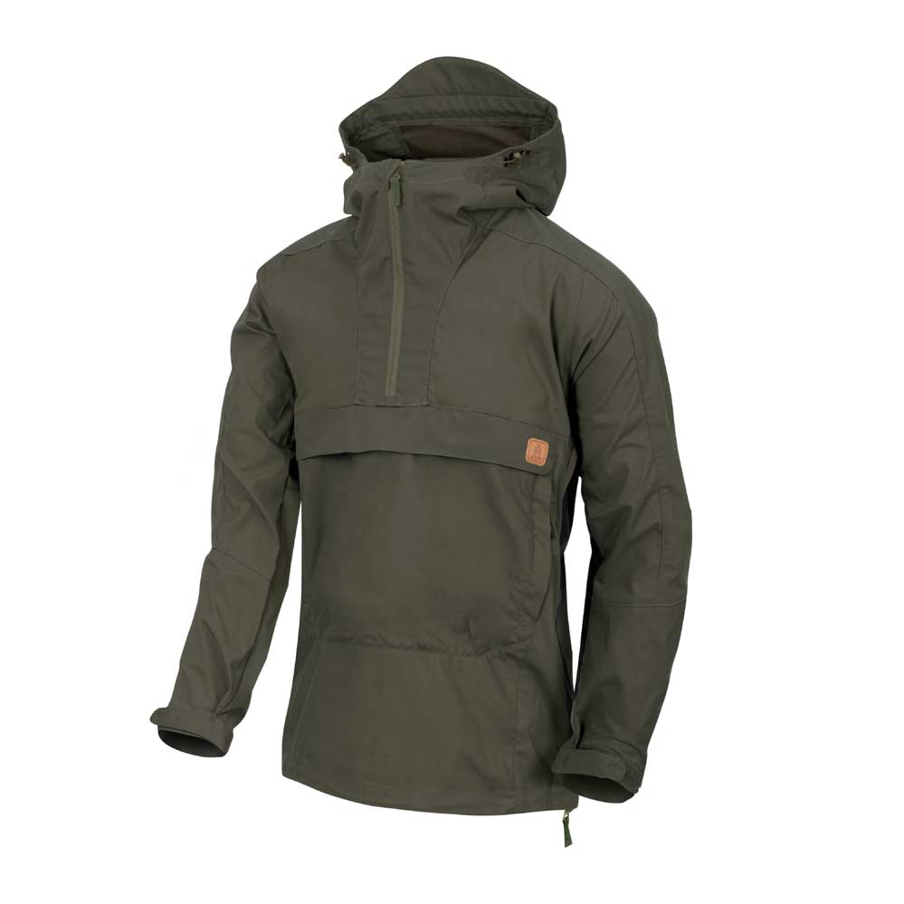 HELIKON-TEX WOODSMAN BUSHCRAFT ANORAK TAIGA GREEN