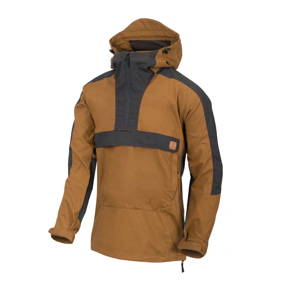 HELIKON-TEX WOODSMAN BUSHCRAFT ANORAK COYOTE-ASH GREY