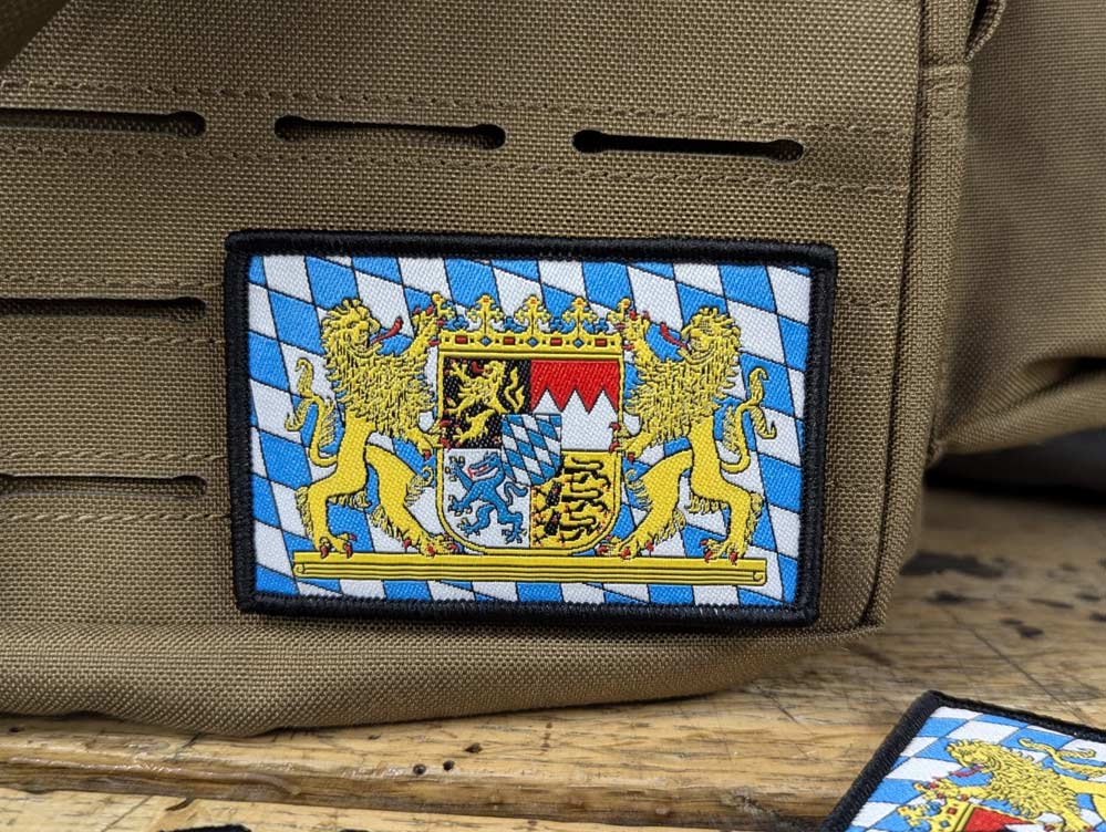 FREISTAAT BAYERN PATCH ORIGINAL FARBEN