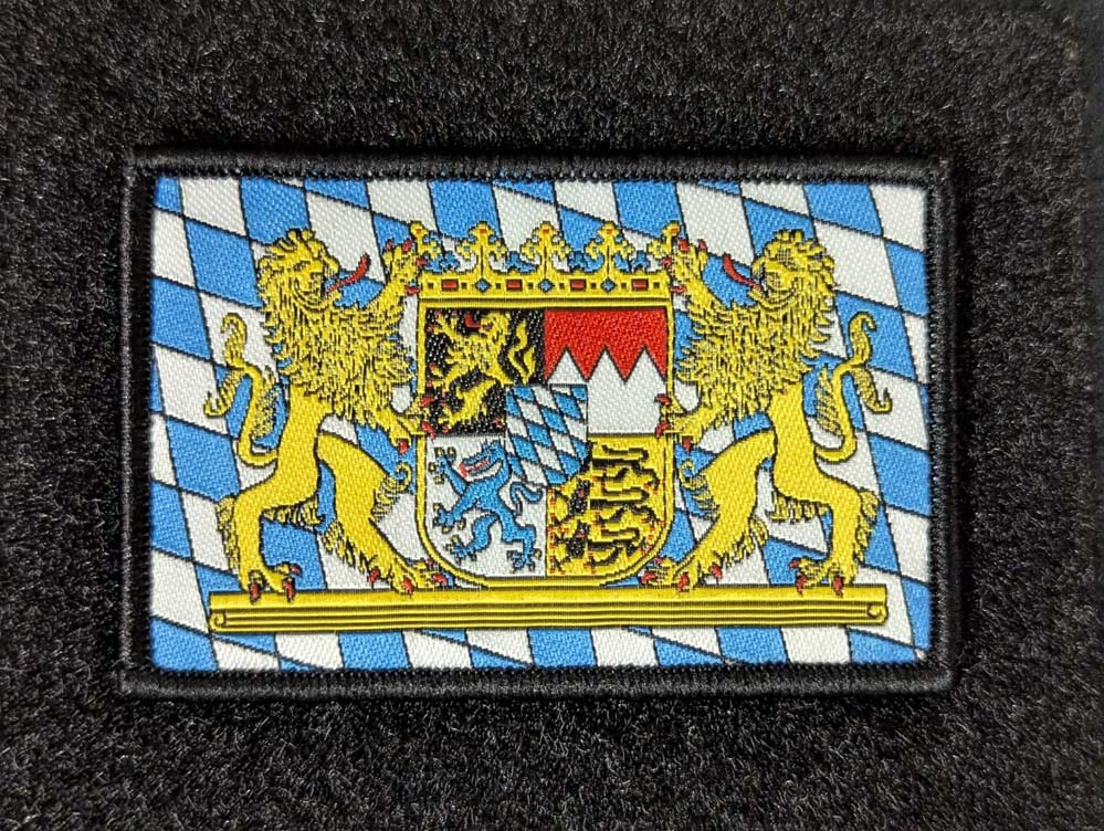 FREISTAAT BAYERN PATCH ORIGINAL FARBEN