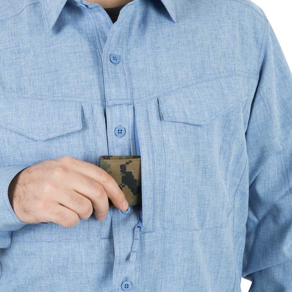 HELIKON-TEX DEFENDER Mk2 GENTLEMEN SHIRT® MELANGE BLUE