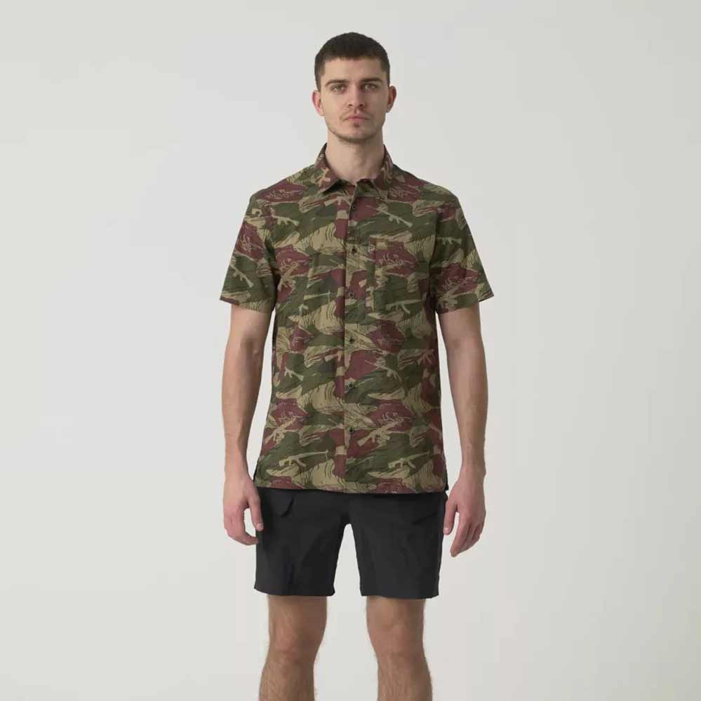 HELIKON-TEX HAWAI HEMD RHODESIAN BUSHSTROKE CAMOUFLAGE