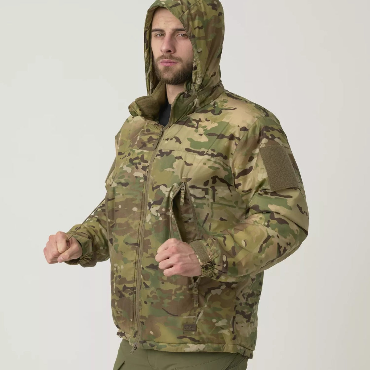 HELIKON -TEX CLIMASHIELD APEX LEVEL 7 JACKE MULTICAM
