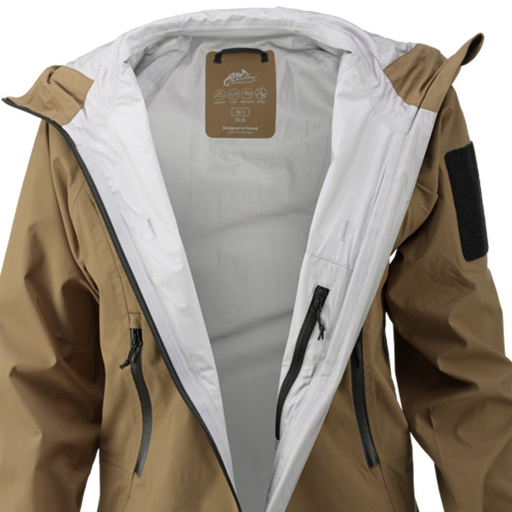 HELIKON-TEX HARDSHELL REGENJACKE SQUALL TorrentStretch SCHWARZ