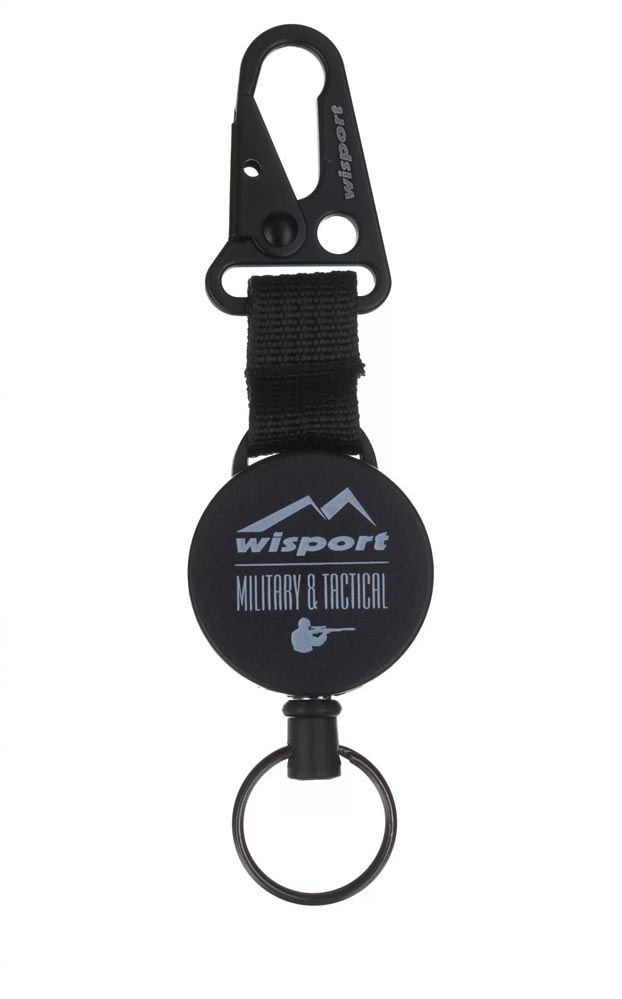 WISPORT SCHLÜSSELANHÄNGER / RETRACTOR KLEINER KARABINER