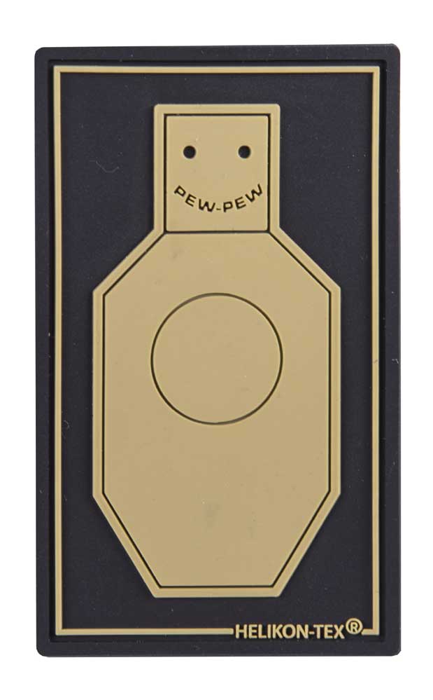 HELIKON-TEX PVC MORALE PATCH PEW PEW COYOTE