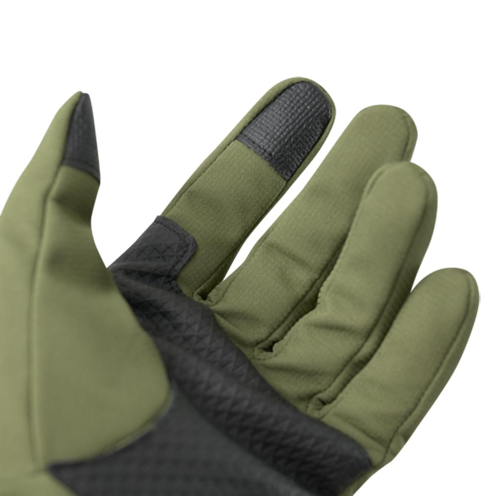 HELIKON-TEX LIZARD SOFTSHELL GRIP HANDSCHUHE SCHWARZ