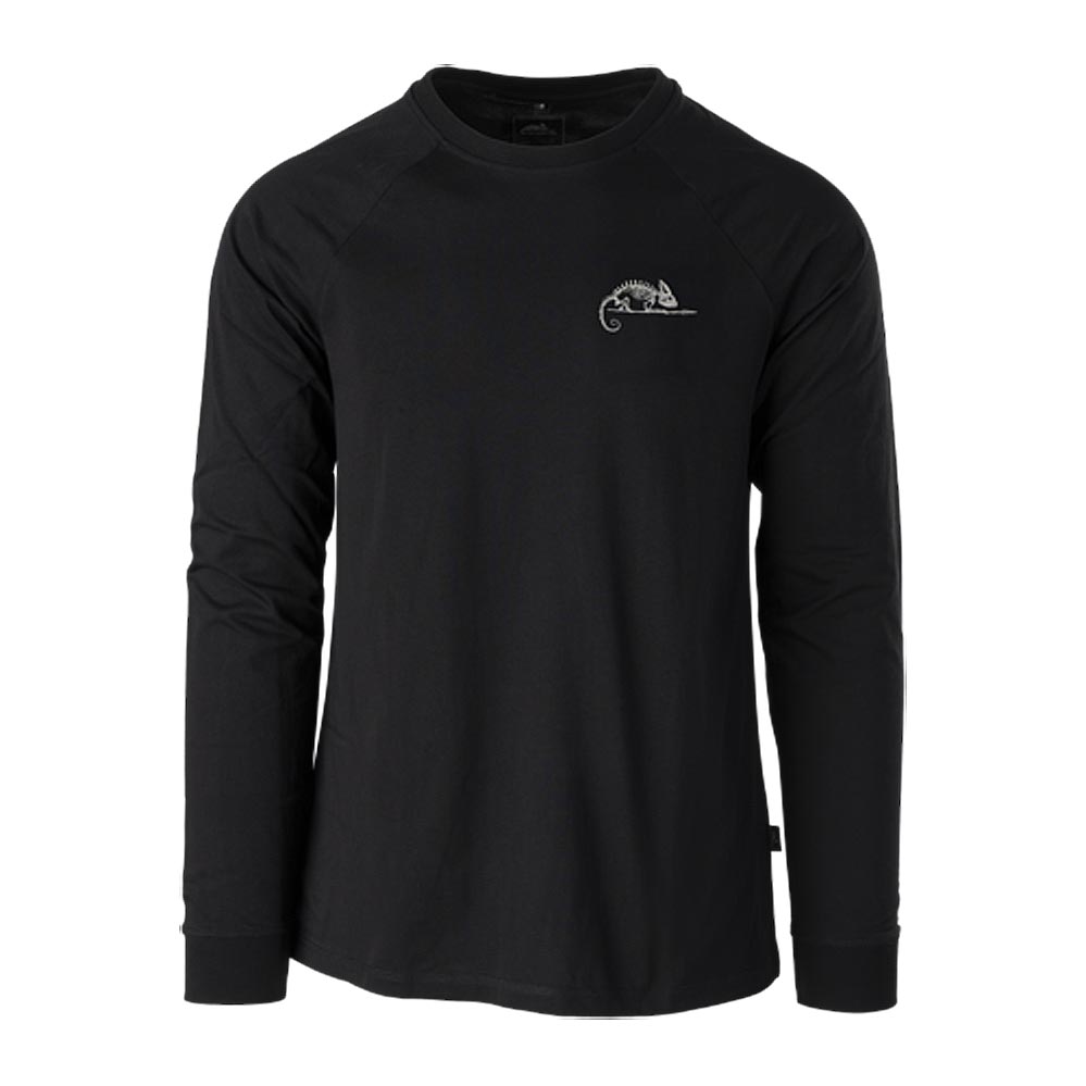 HELIKON TEX LOGO LONG SLEEVE SHIRT SCHWARZ