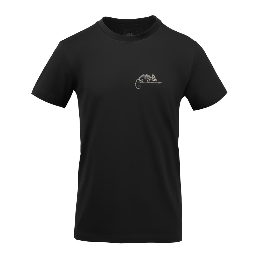 Helikon-Tex Logo T-Shirt – Schwarz | Robustes Outdoor- & Freizeitshirt
