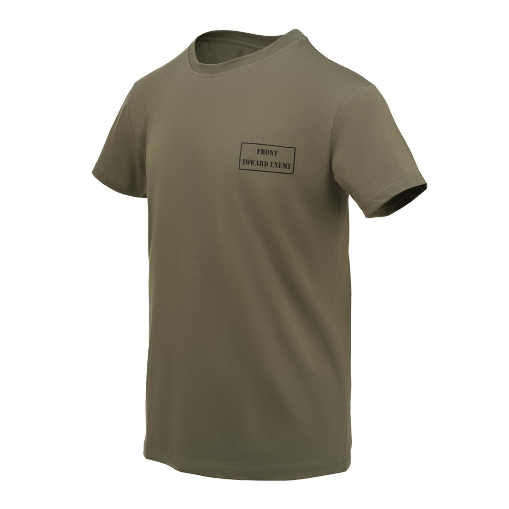 Helikon-Tex® T-Shirt "Front Toward Enemy" Olive | Tactical Lifestyle Shirt