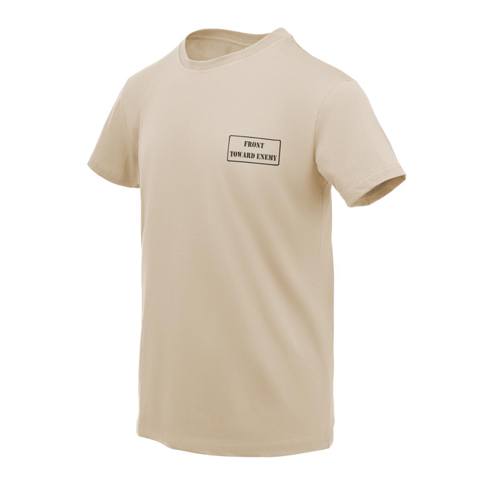 Helikon-Tex® T-Shirt "Front Toward Enemy" Khaki | Tactical Lifestyle Shirt