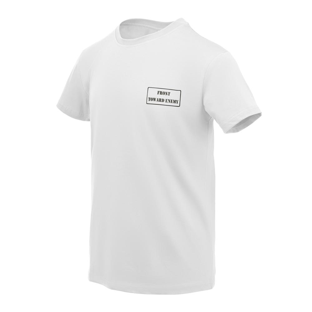 Helikon-Tex® T-Shirt "Front Toward Enemy" Weiss | Tactical Lifestyle Shirt