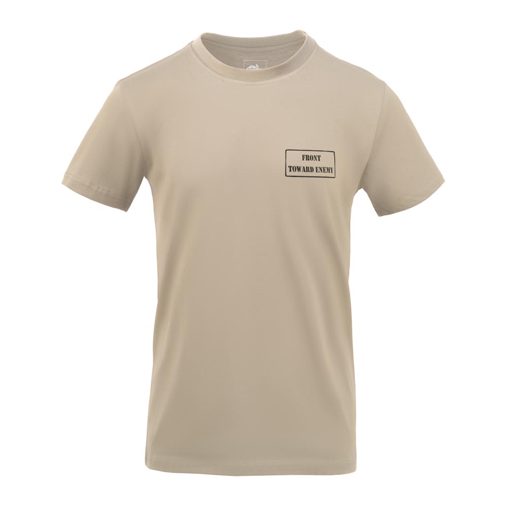 Helikon-Tex® T-Shirt "Front Toward Enemy" Khaki | Tactical Lifestyle Shirt
