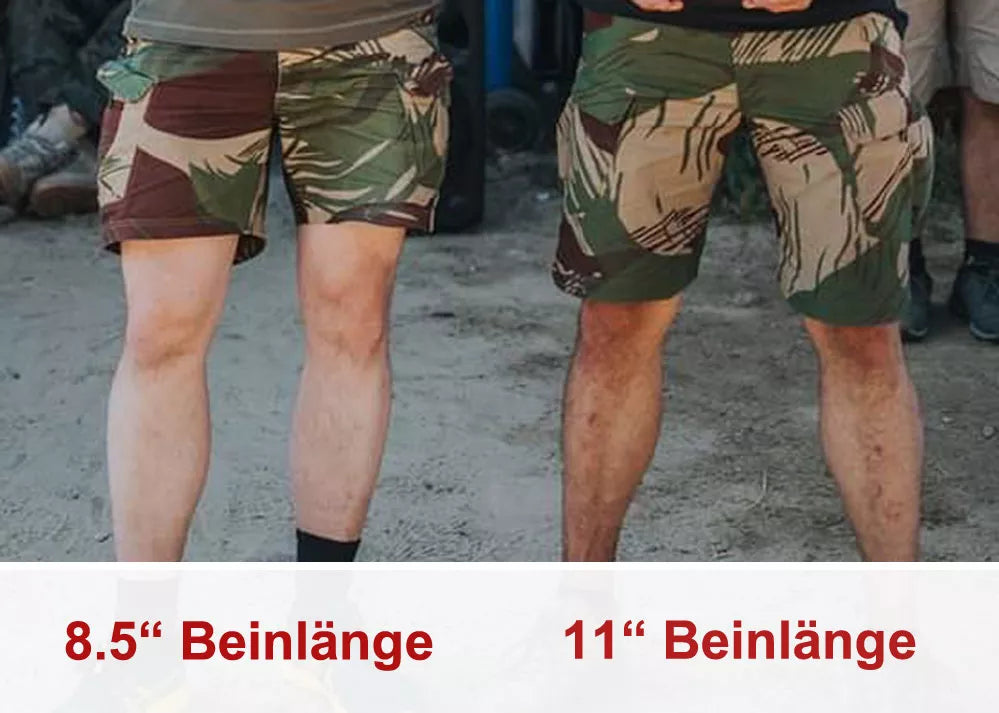 HELIKON TEX UTP Outdoor SHORT Unterschied Beinlänge
