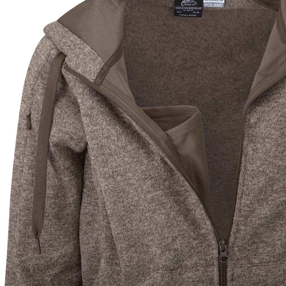 HELIKON-TEX COVERT TACTICAL HOODIE® MELANGE LIGHT TAN