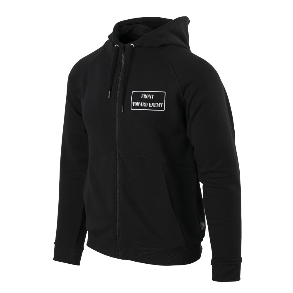 Helikon-Tex Front Toward Enemy Hoodie Schwarz – Tactical Zip-Hoodie