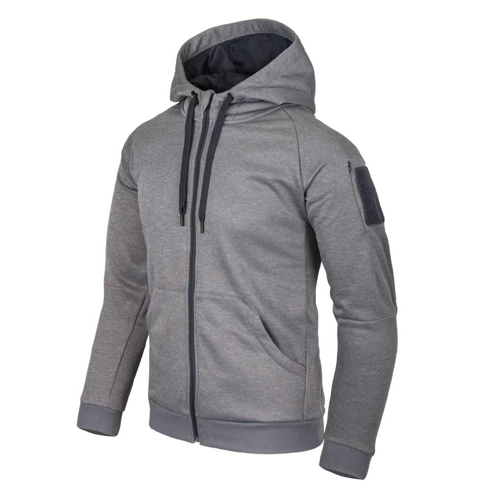HELIKON-TEX URBAN TACTICAL HOODIE (FullZip)® MELANGE GRAU
