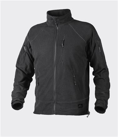 HELIKON-TEX ALPHA GRID TACTICAL FLEECEJACKE SCHWARZ
