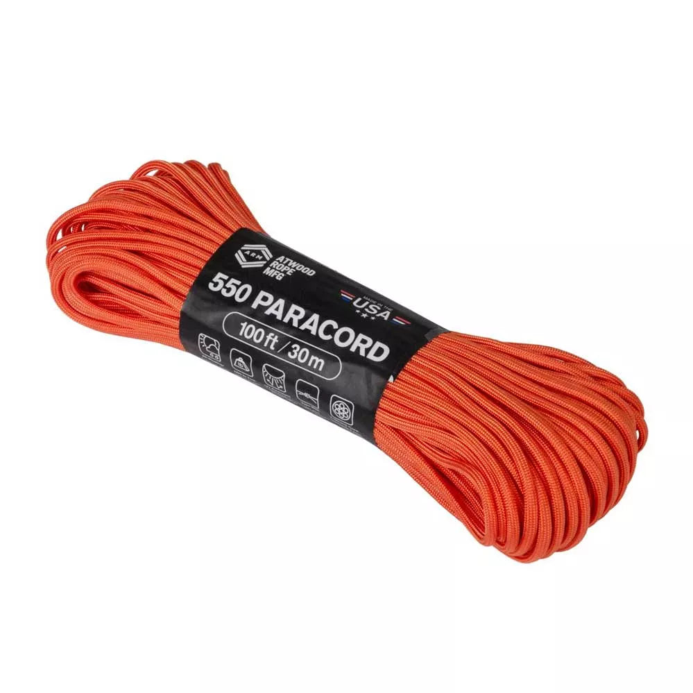 TACTICAL 550 PARACORD 100 FT/30 M SCHWARZ