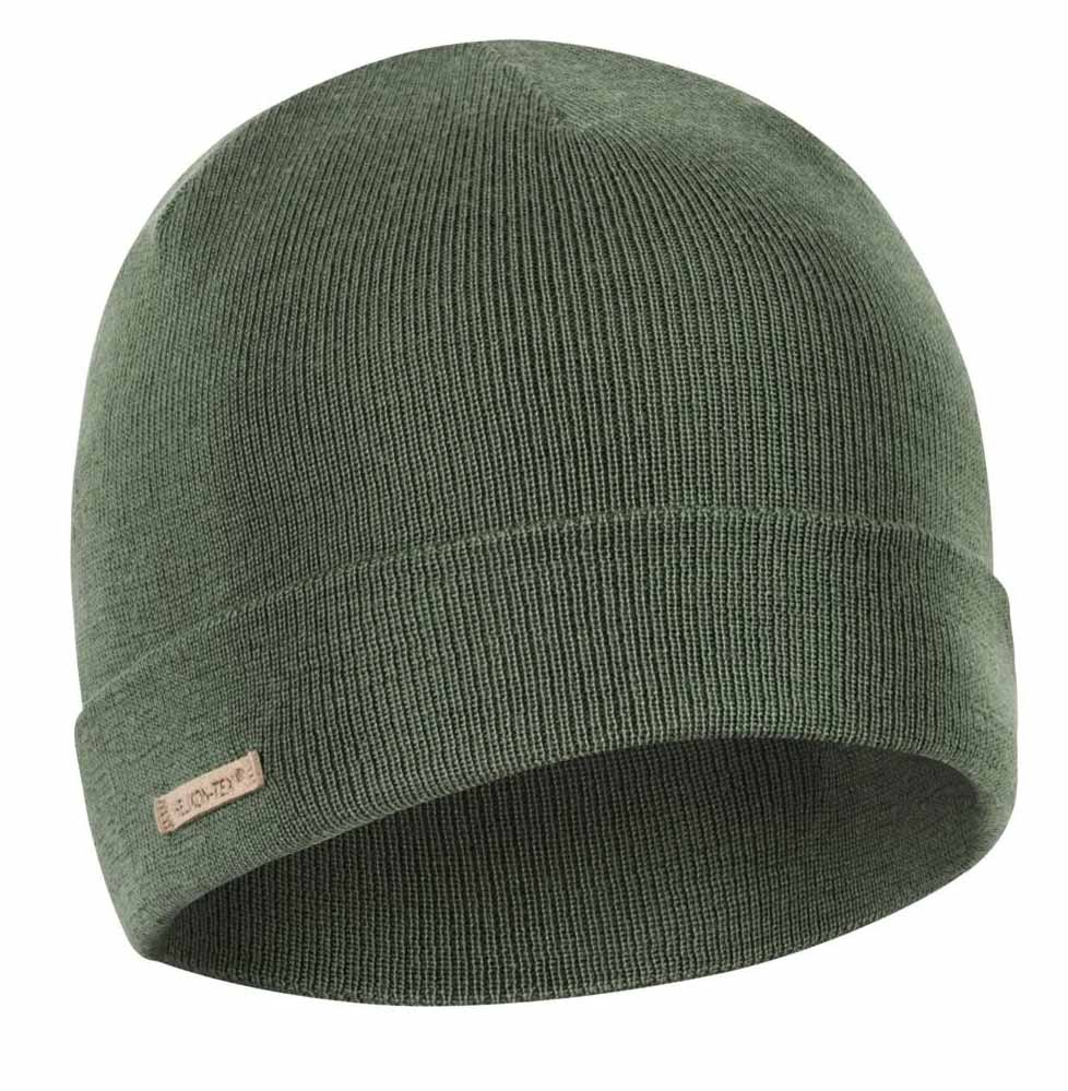HELIKON-TEX WINTER MERINO BEANIE ADAPTIVE GREEN