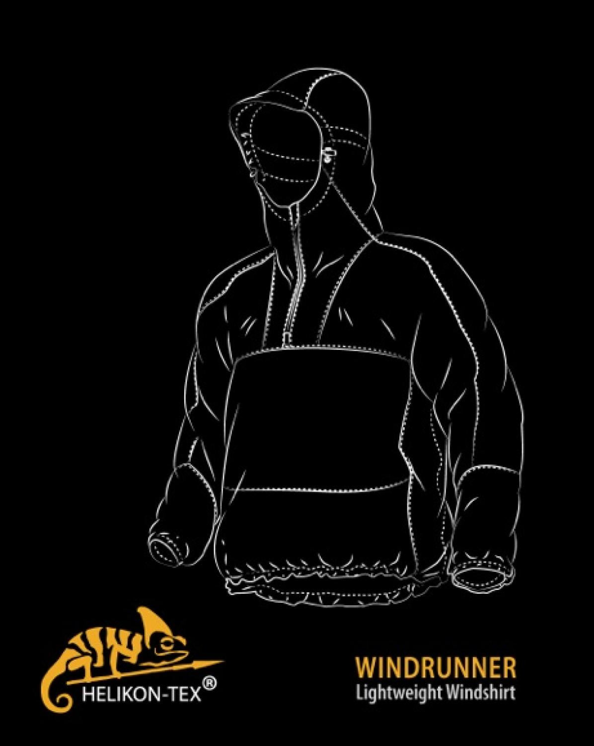 HELIKON-TEX WINDRUNNER® Light Windshirt-WindPack® PenCott® WildWood™