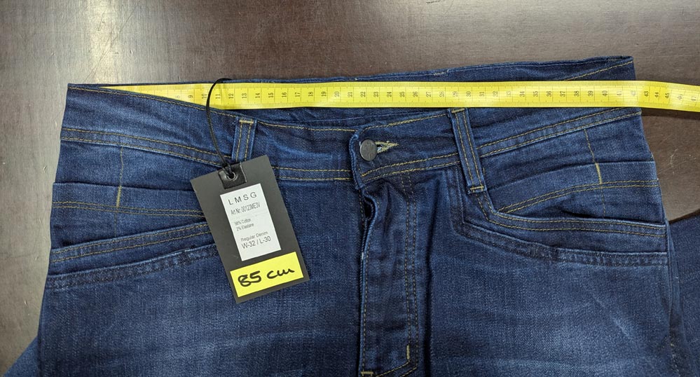 Bundweite 85 cm LMS GEAR - M.U.D. Blue Elastane Denim V3.0 JEANS