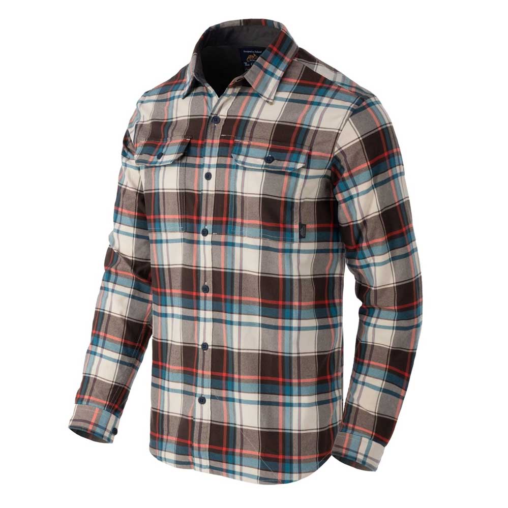 HELIKON-TEX GREYMAN SHIRT FOGGY MEADOW PLAID