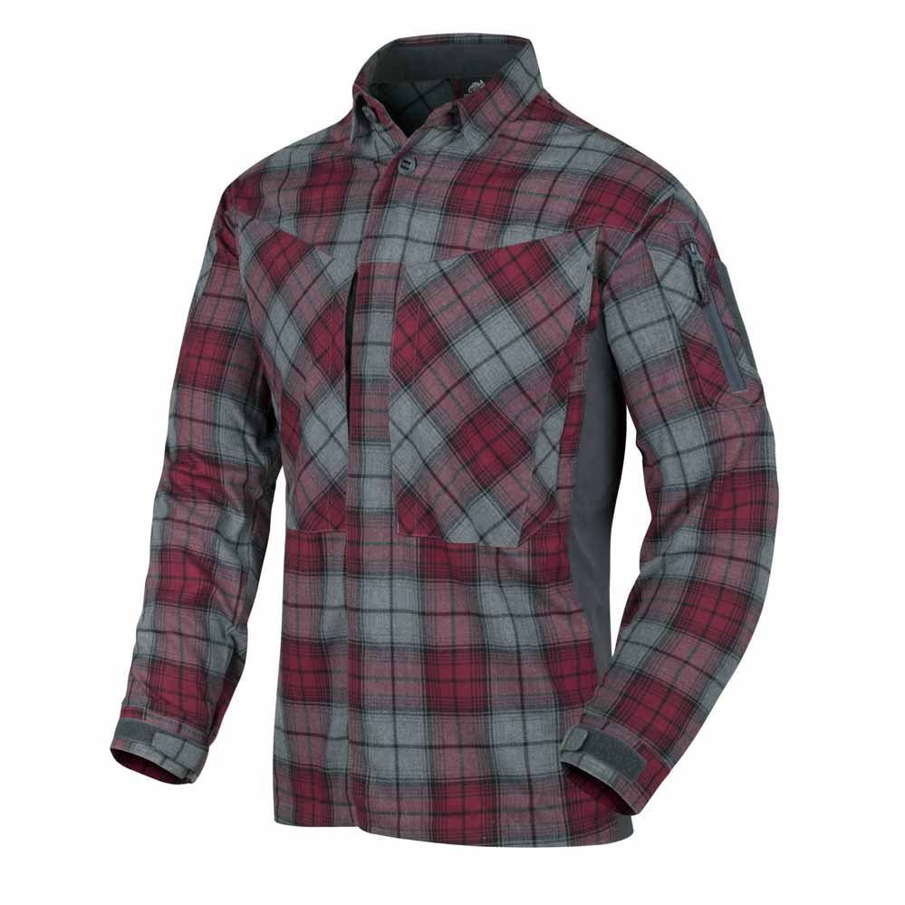 HELIKON-TEX MBDU FLANELL SHIRT® RUBY PLAID