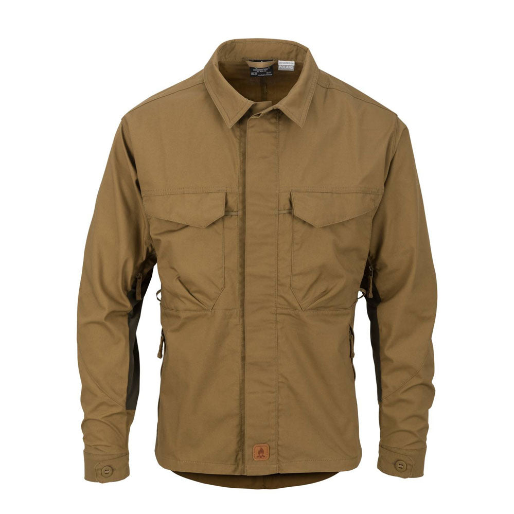 HELIKON-TEX WOODSMAN BUSHCRAFT SHIRT® TAIGA GREEN-SCHWARZ