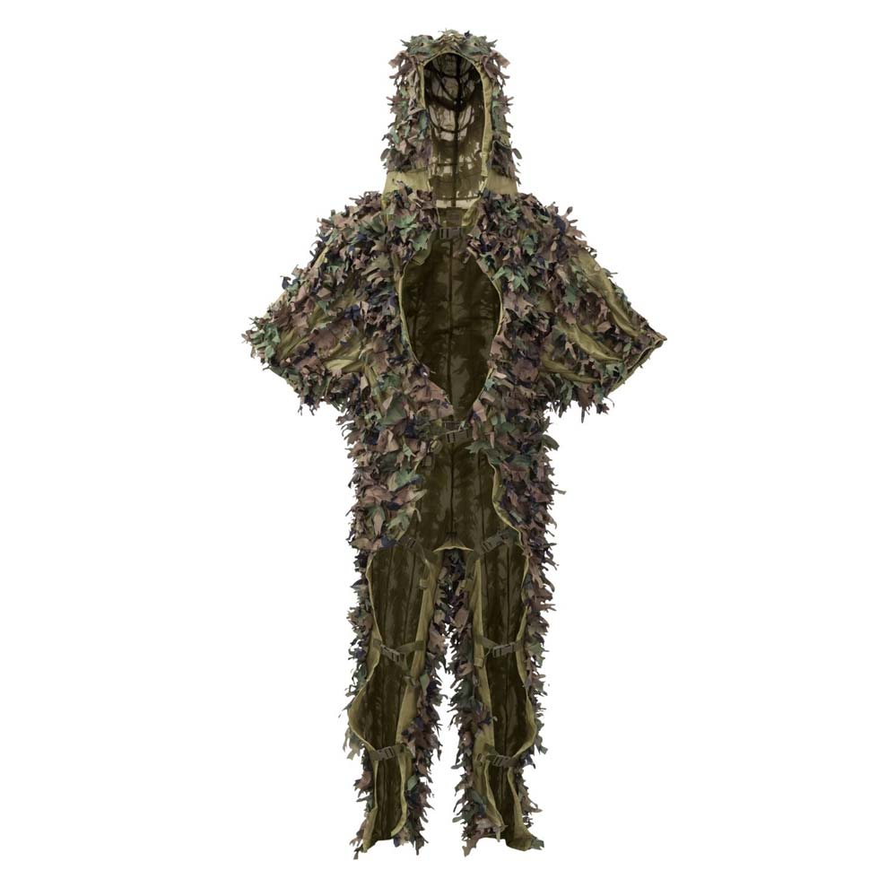 HELIKON-TEX LEAF GHILLIE SET US WOODLAND