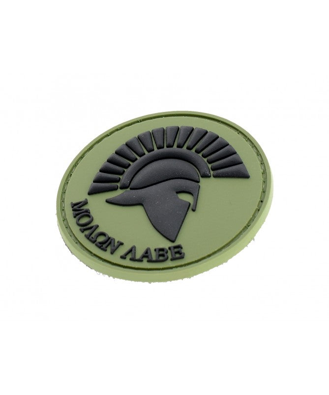 ABZEICHEN PVC PATCH MOLON LABE OLIVE