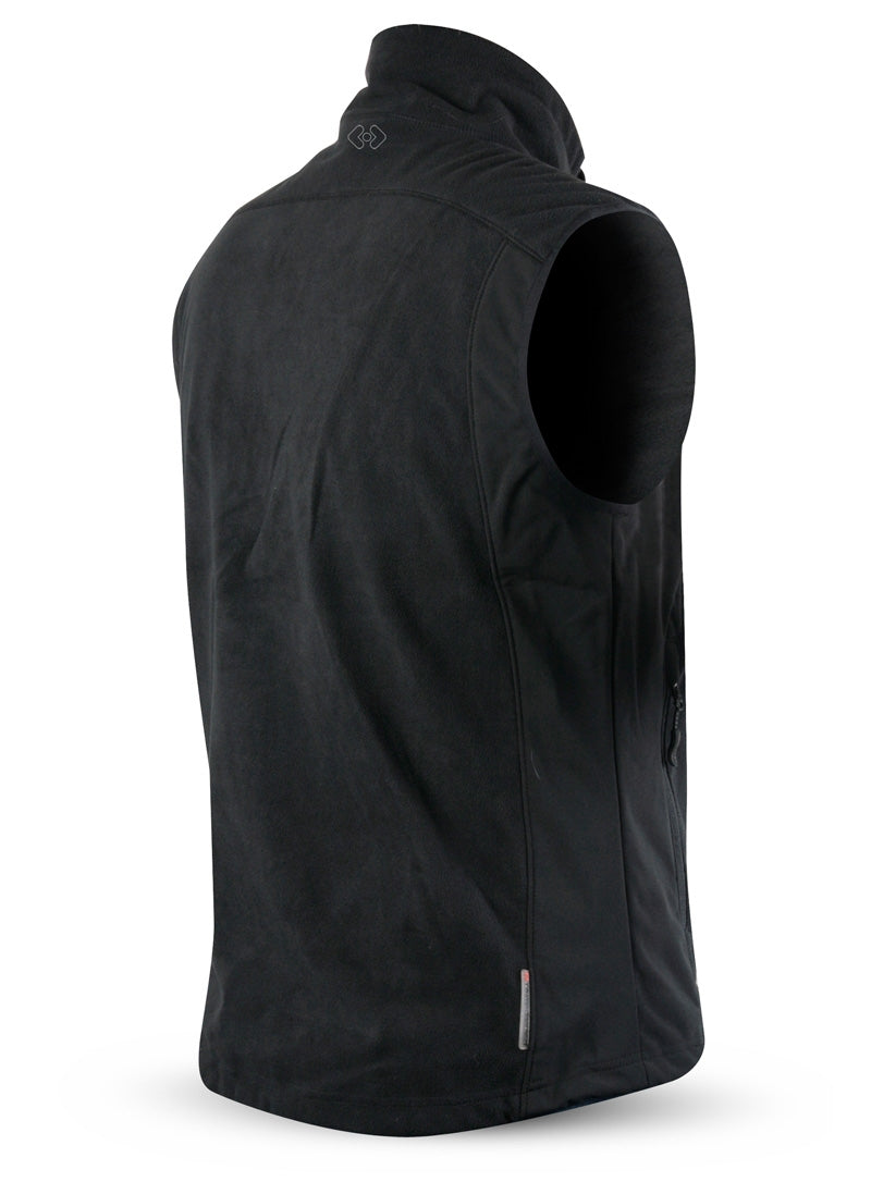 TRIMM FLEECE WESTE DRILL SCHWARZ MIT MEMBRANE