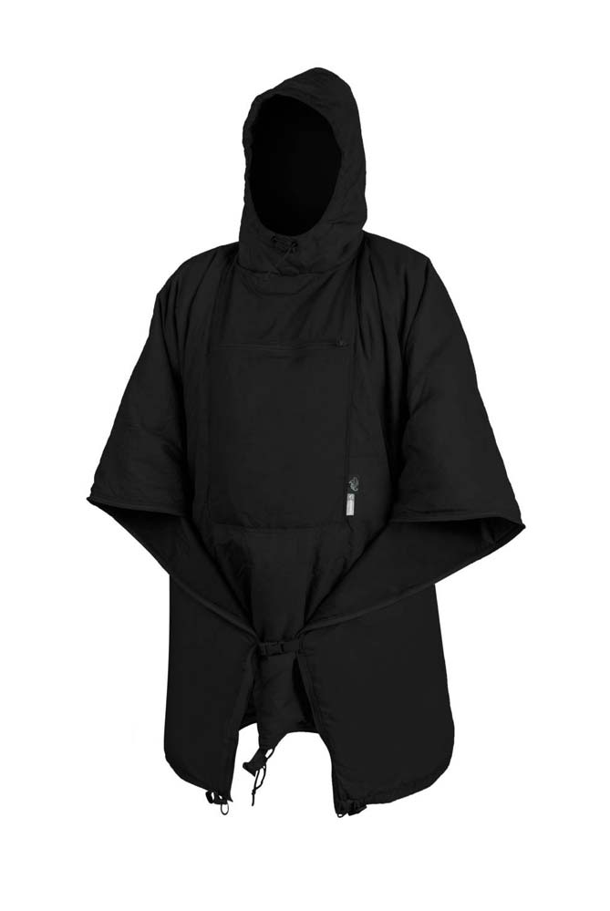 HELIKON-TEX SWAGMAN ROLL PONCHO CLIMASHIELD APEX SCHWARZ