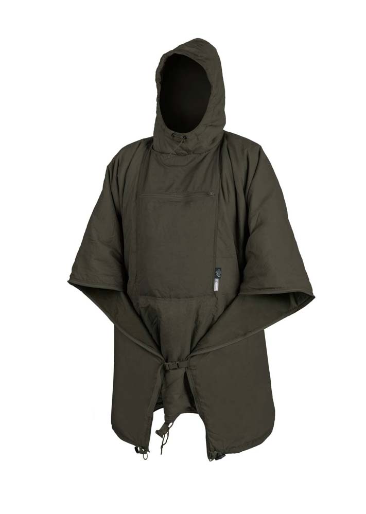 HELIKON-TEX SWAGMAN ROLL PONCHO CLIMASHIELD APEX TAIGA GREEN