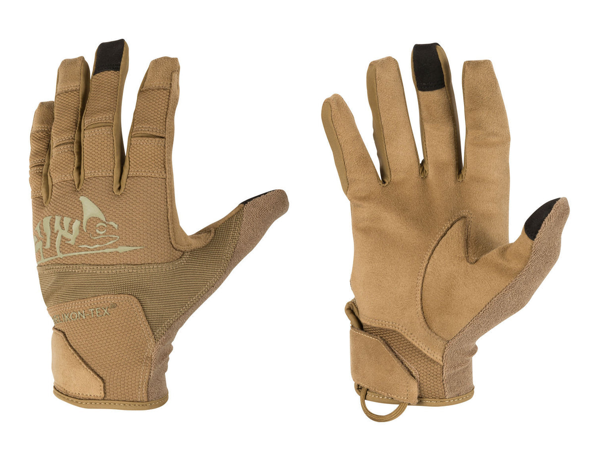 HELIKON-TEX RANGE TACTICAL GLOVES HARD® COYOTE/ADAPTIVE GREEN