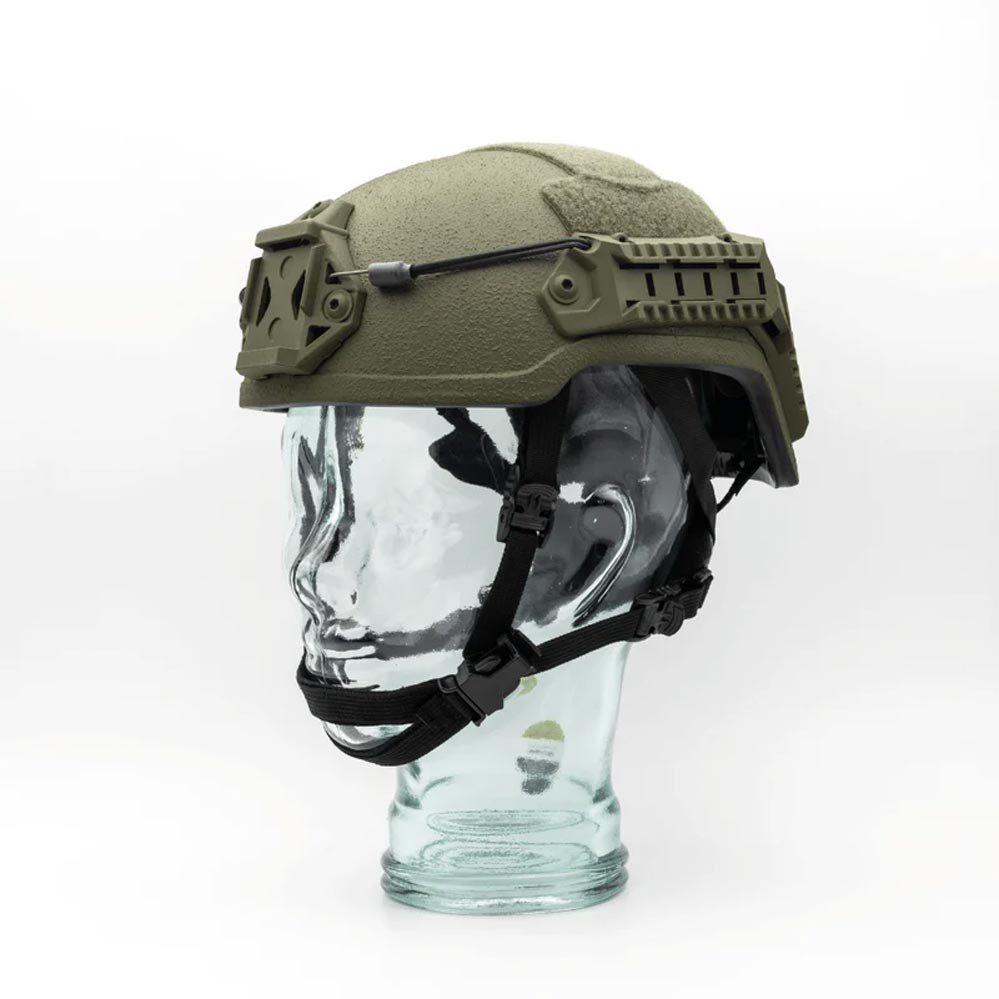 SHIELD-GERMANY NIJ-IIIA FAST Helm High-Cut Steingrau Olive