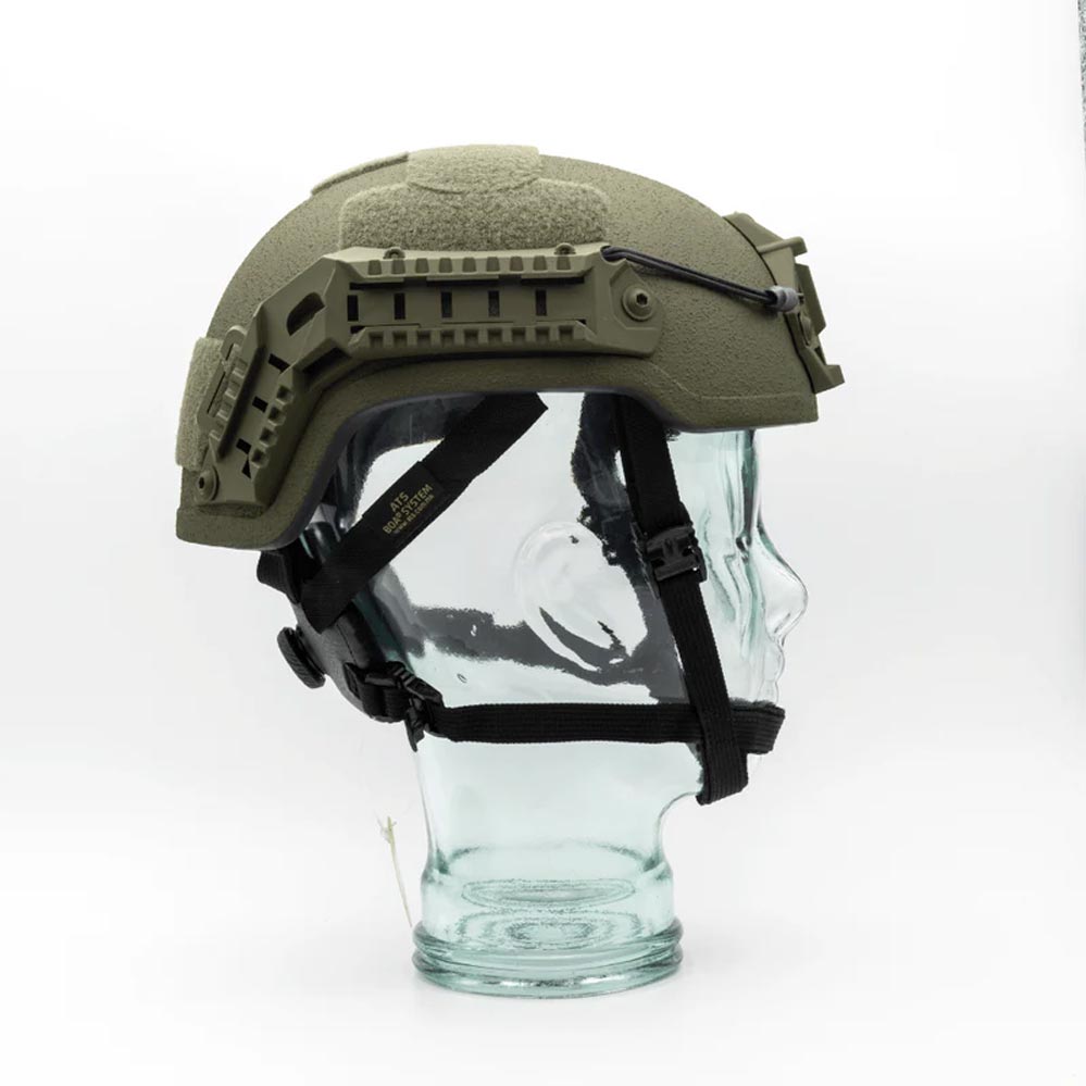 SHIELD-GERMANY NIJ-IIIA FAST Helm High-Cut Steingrau Olive