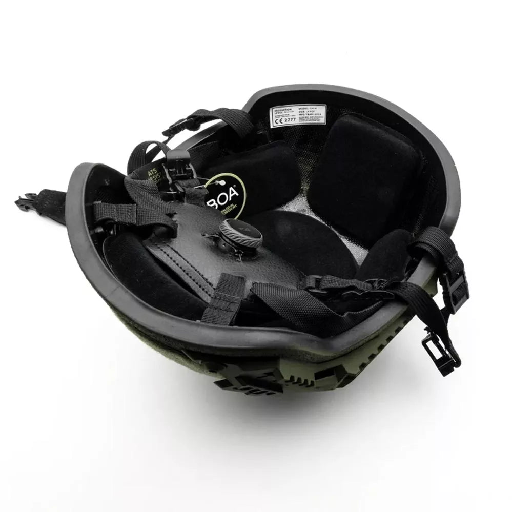 SHIELD-GERMANY NIJ-IIIA FAST Helm High-Cut Steingrau Olive